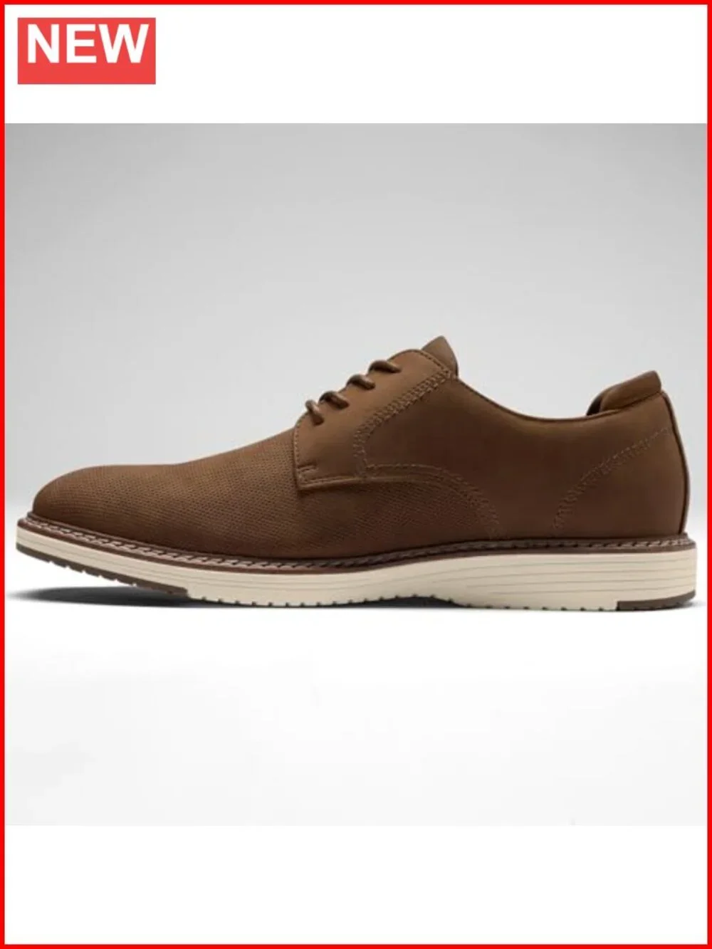 Men's Casual Dress Oxfords Business Formal Derby Sneakers PU Leather Lace-up